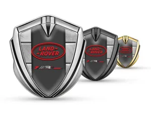 Land Rover Emblem Silikon Abzeichen Tuning Stil Glänzend Top